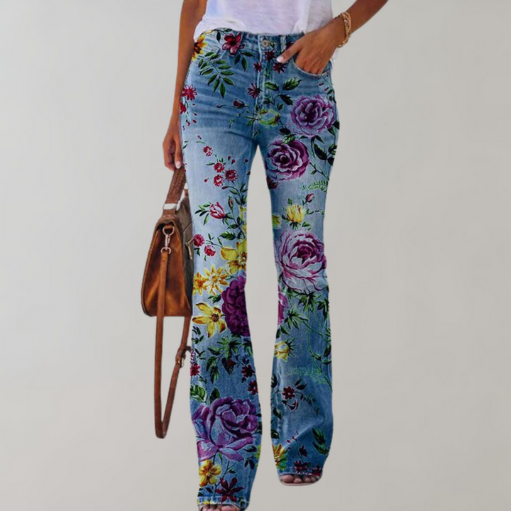 SVEA | Jeans mit hoher Taille und Schlag