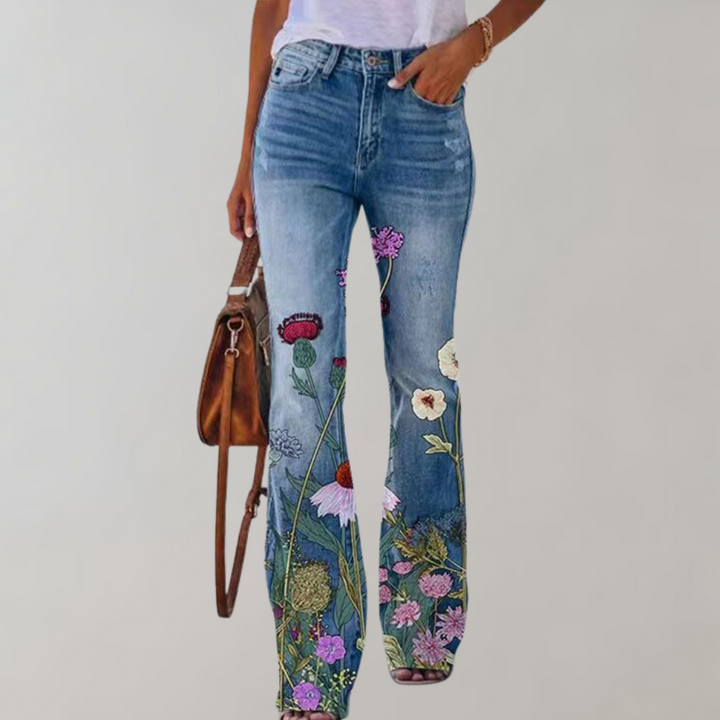 SVEA | Jeans mit hoher Taille und Schlag