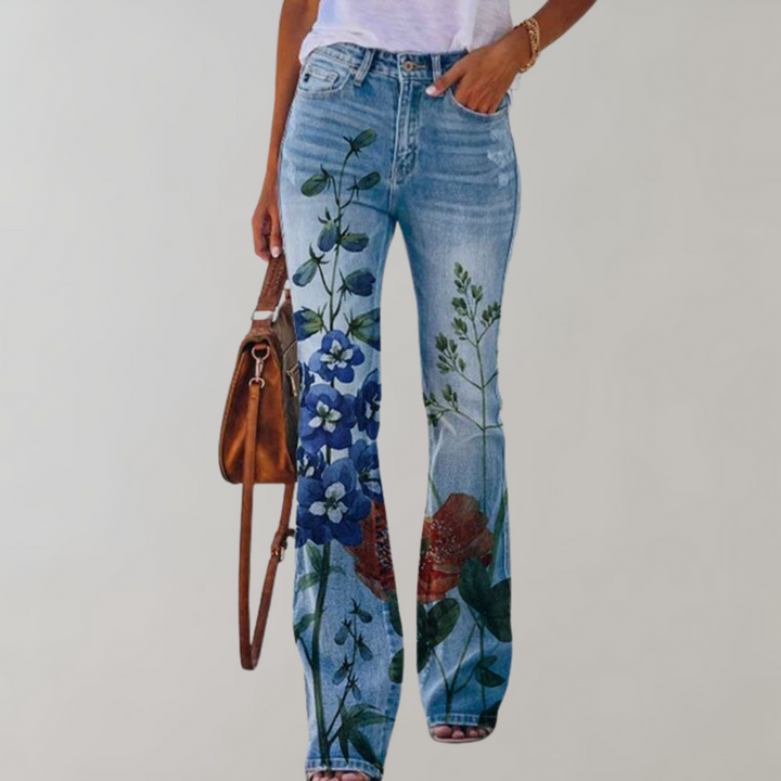 SVEA | Jeans mit hoher Taille und Schlag