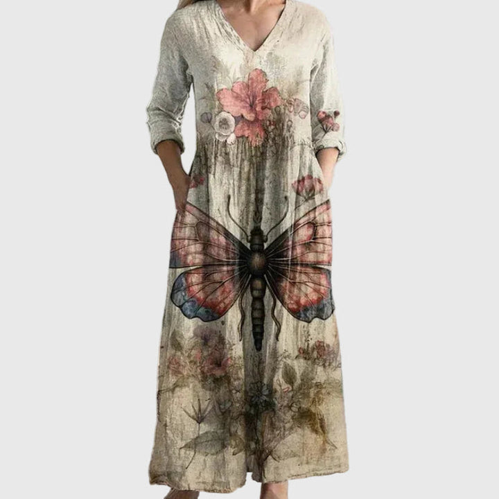 Säule | Maxikleid Elegante Anmut