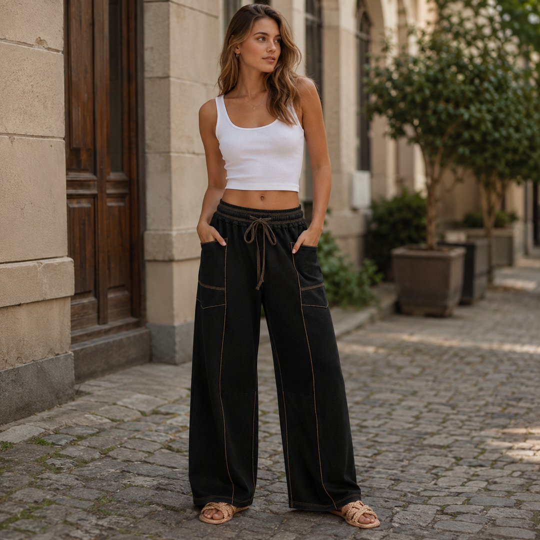 SVEA | Barrel-Pants – Weite Sommer-Loungehose für jeden Moment