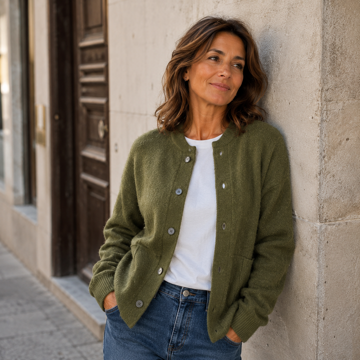 SVEA | Harry Eleganter Weicher Pullover-Cardigan