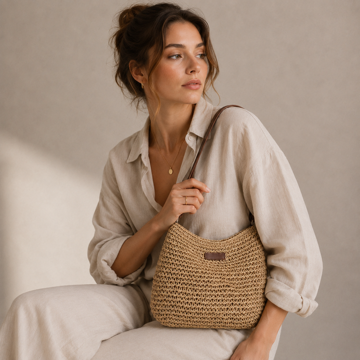 SVEA | Olive Schultertasche