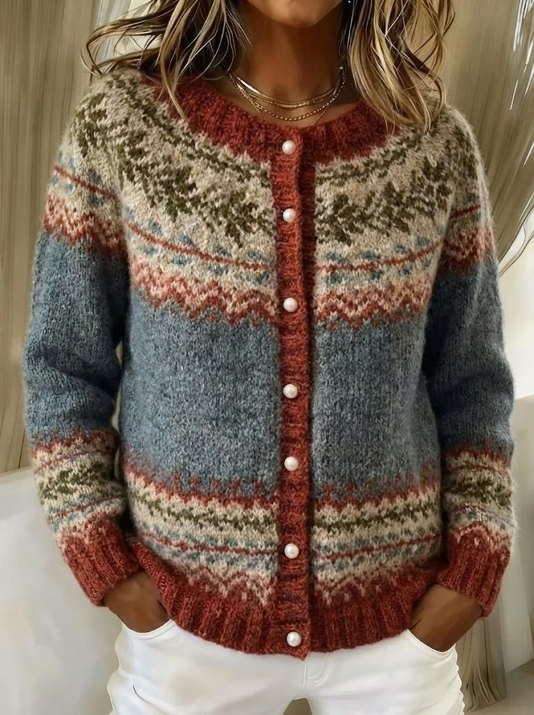 SVEA | Linnea Weicher Strickcardigan für Ultimativen Komfort