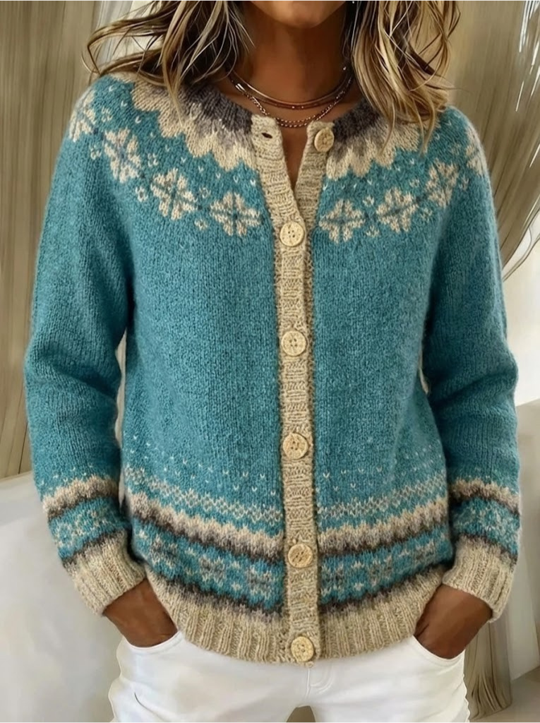 SVEA | Linnea Weicher Strickcardigan für Ultimativen Komfort