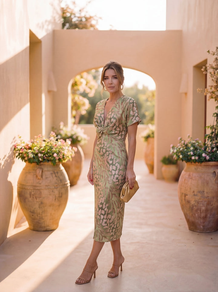 Giulia – Elegant dress made from lightweight and fluid fabric