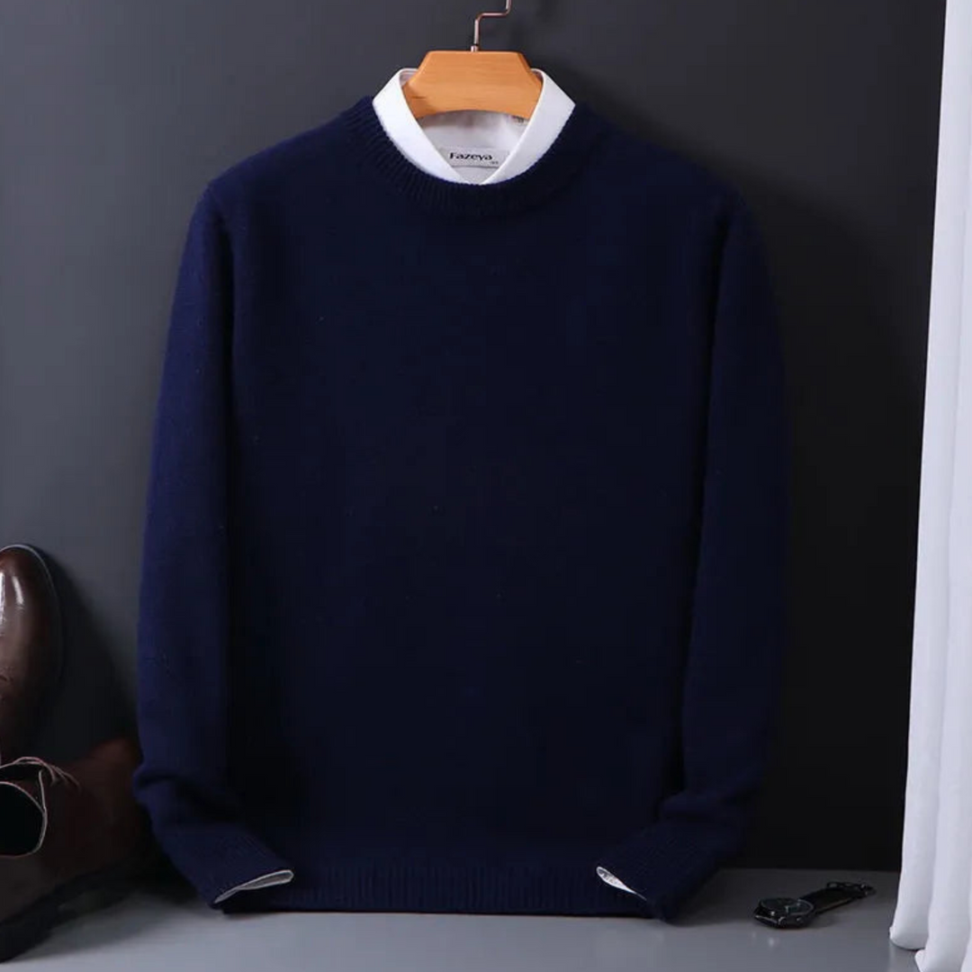SVEA | Klassischer Kaschmirpullover