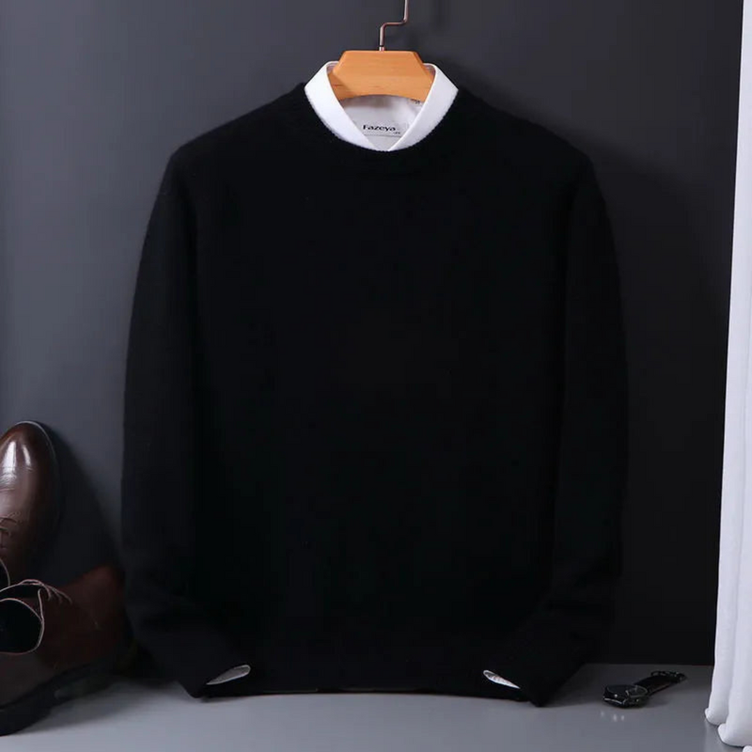 SVEA | Klassischer Kaschmirpullover
