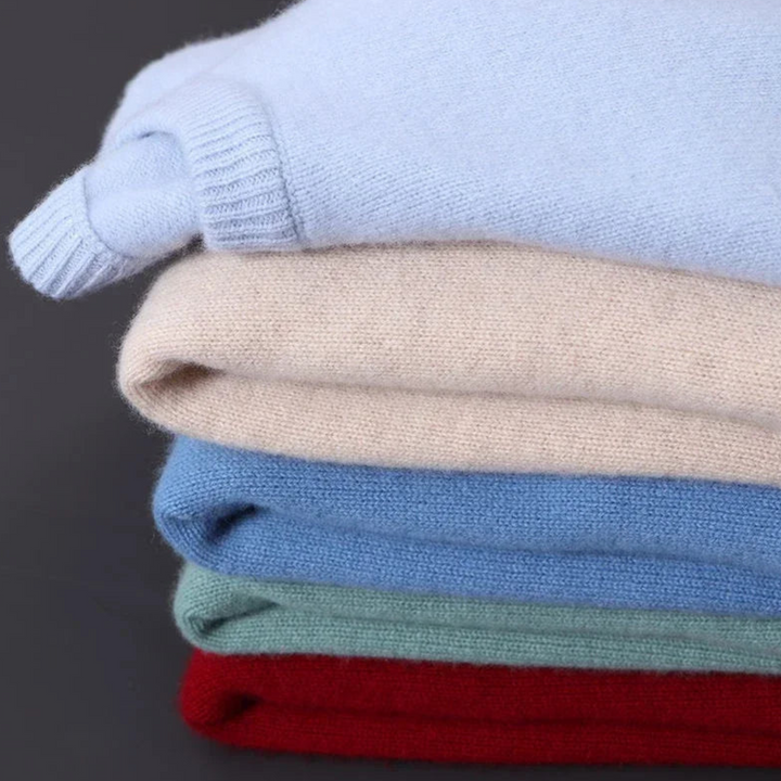 SVEA | Klassischer Kaschmirpullover