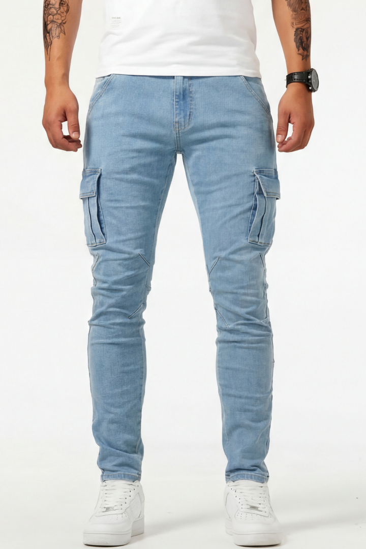 SVEA | Elastische Cargo Jeans für Herren (1 kaufen, 1 GRATIS dazu)