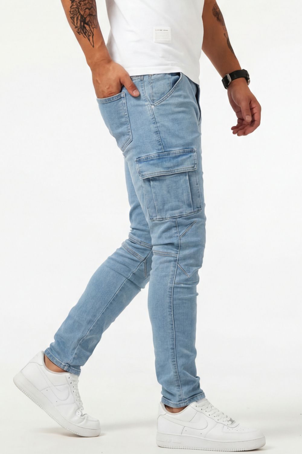 SVEA | Elastische Cargo Jeans für Herren (1 kaufen, 1 GRATIS dazu)