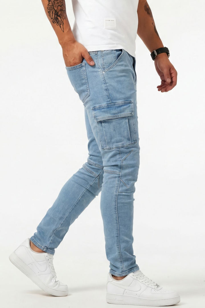SVEA | Elastische Cargo Jeans für Herren (1 kaufen, 1 GRATIS dazu)