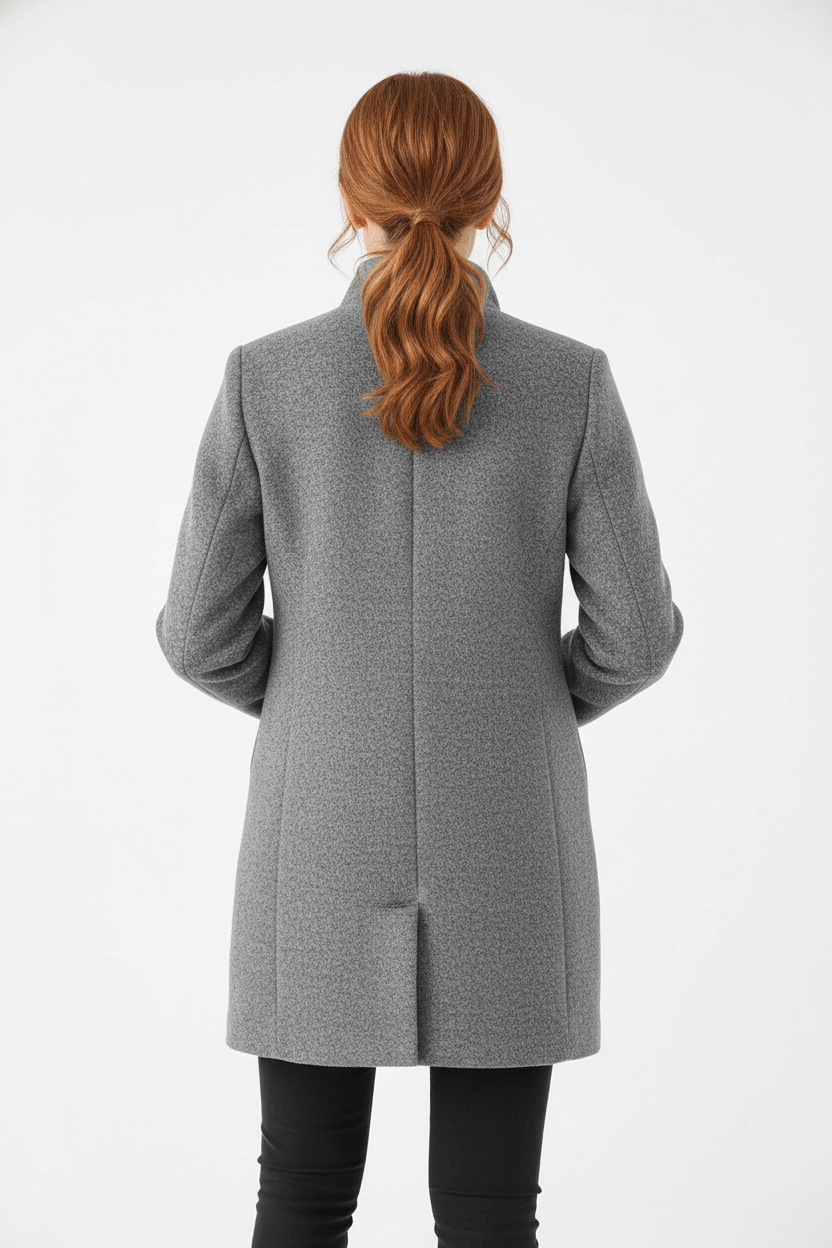 Jane | Fitted Wool-Blend Coat