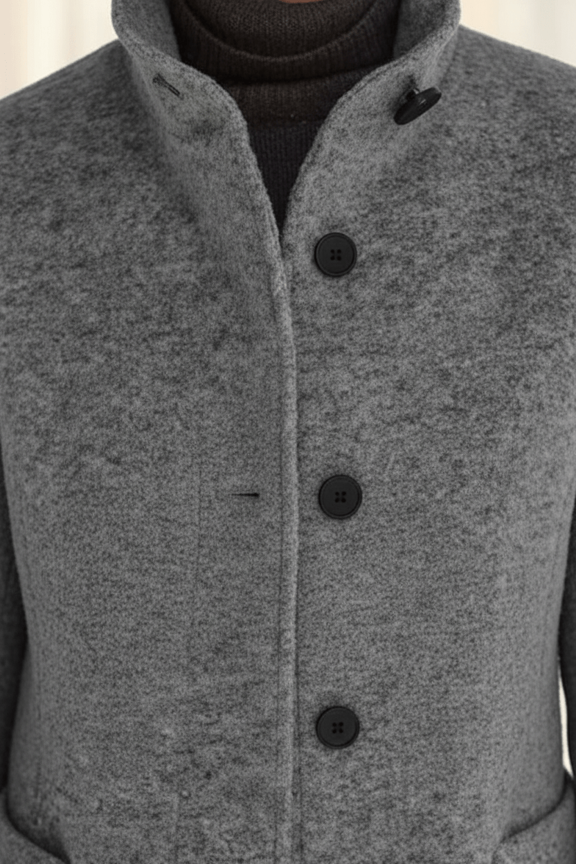 Jane | Fitted Wool-Blend Coat