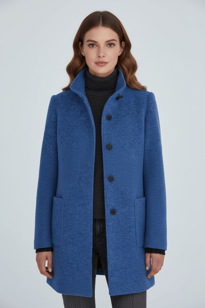 Jane | Fitted Wool-Blend Coat