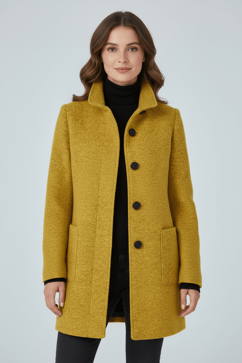 Jane | Fitted Wool-Blend Coat