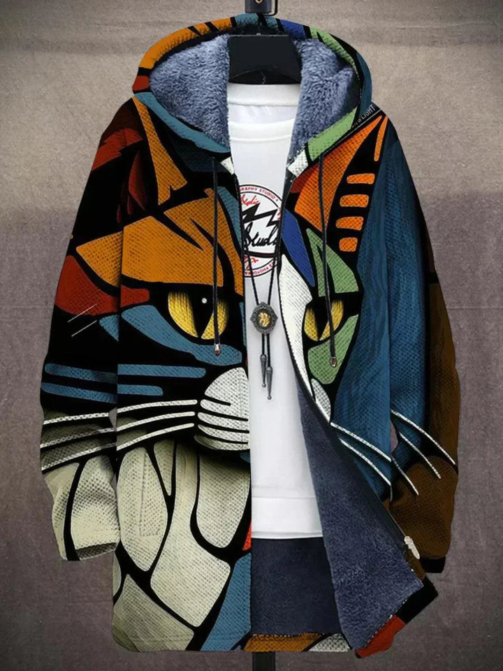 SVEA | Elouera Luxuriöser Cardigan mit Künstlerischer Inspiration