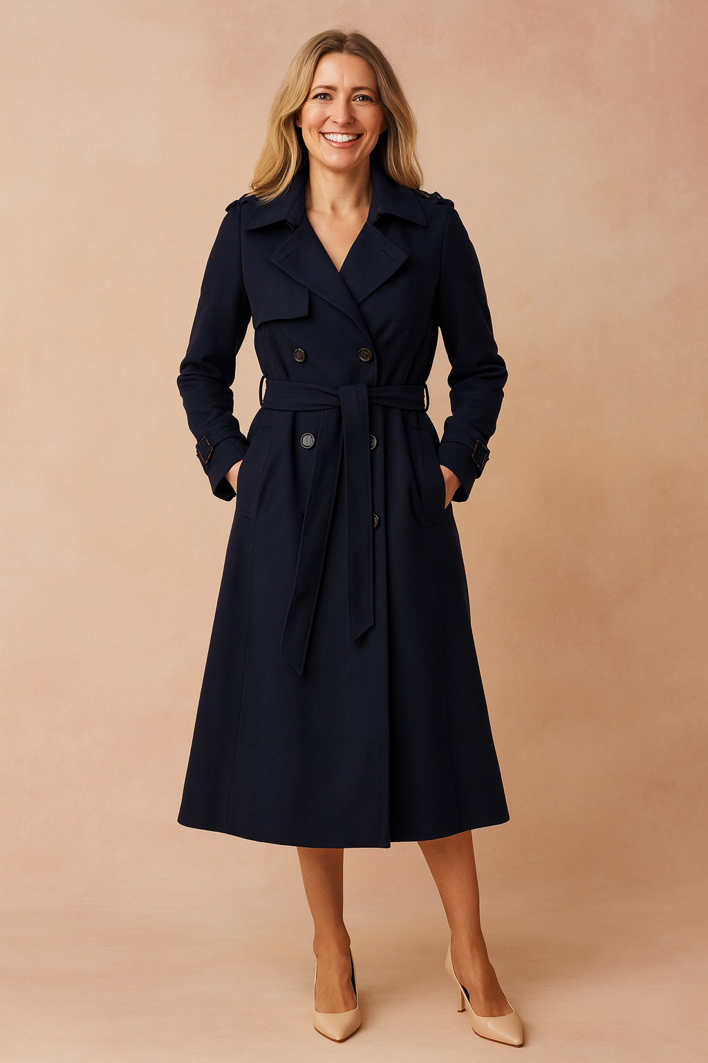Jane | Sofia Laurent Belted Trench Coat