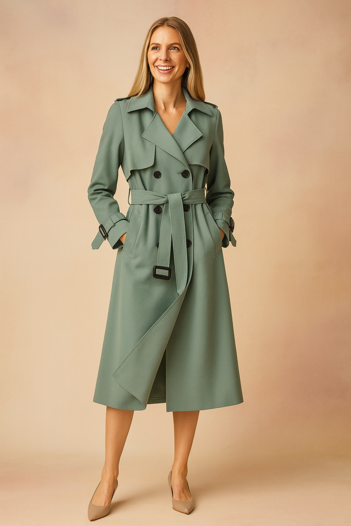 Jane | Sofia Laurent Belted Trench Coat
