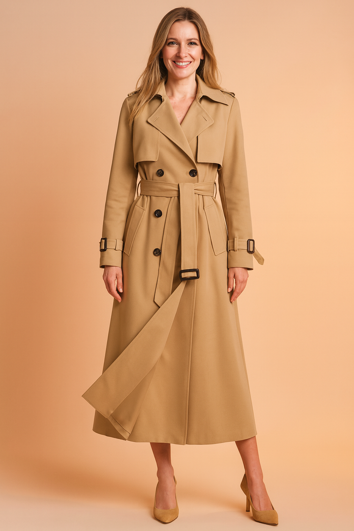 Jane | Sofia Laurent Belted Trench Coat