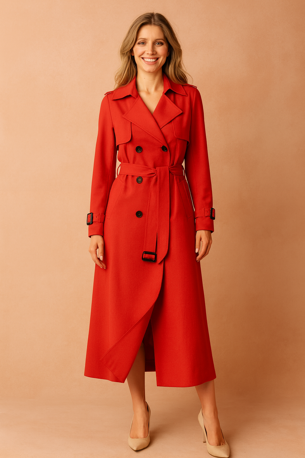Jane | Sofia Laurent Belted Trench Coat