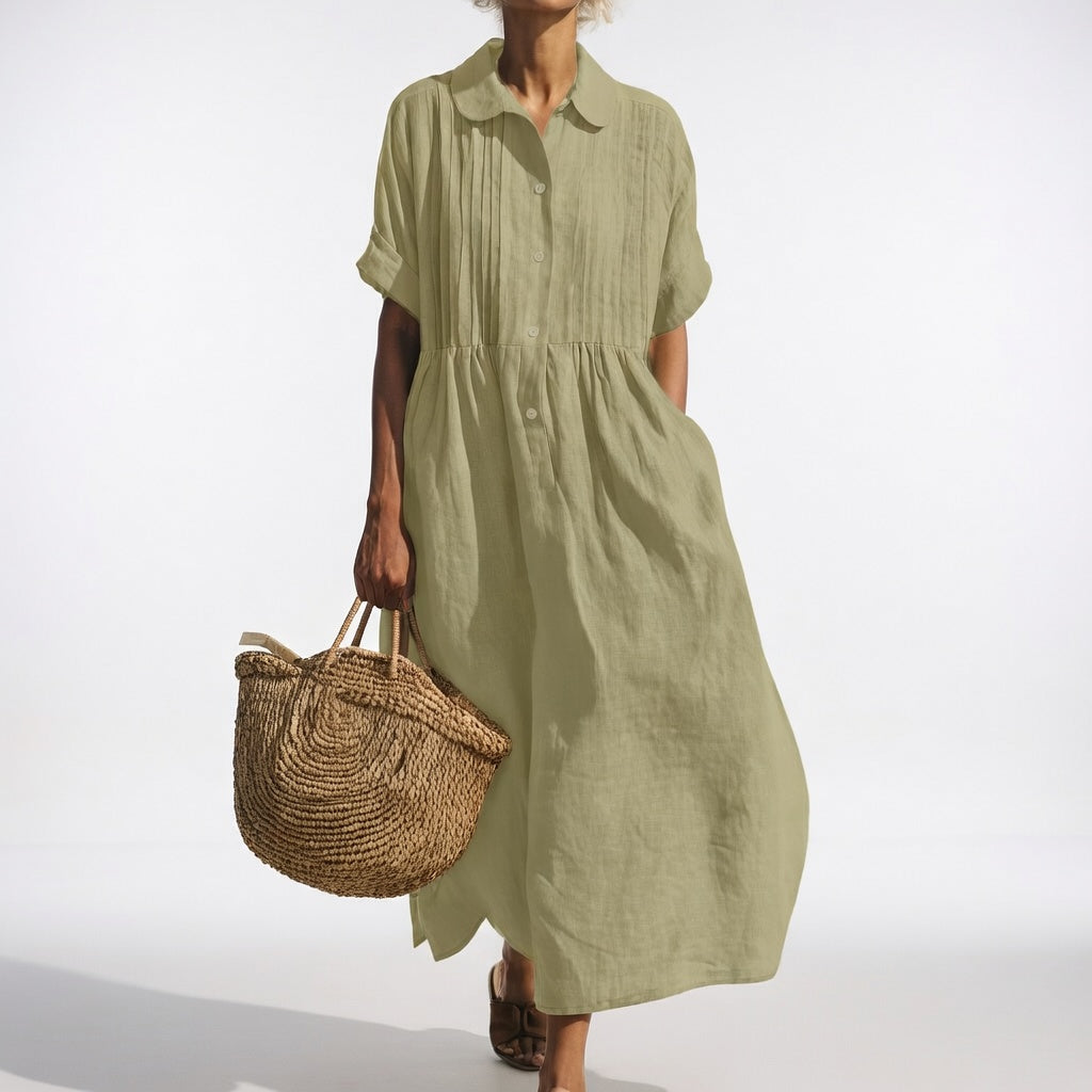 SVEA | Fließendes Sommer-Blusenkleid