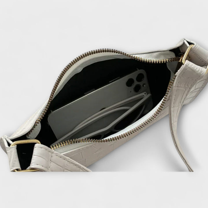 SVEA | Olivia Glänzende Lederhandtasche