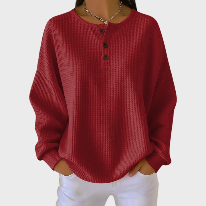 Sweater in Warm Orange
