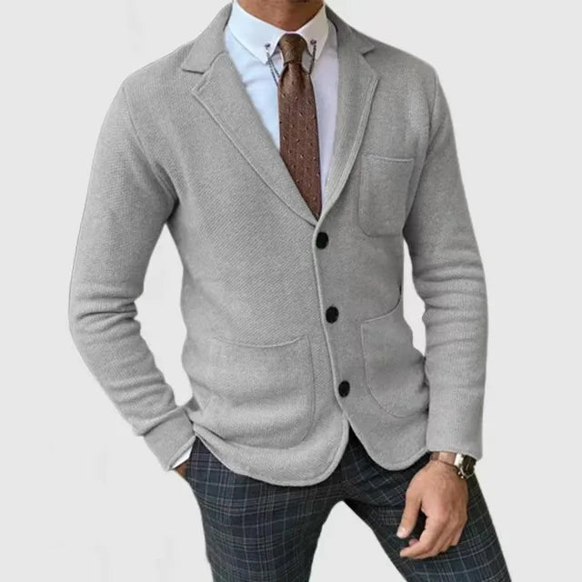 SVEA | Casual Slim Blazer für Herren mit Taschen