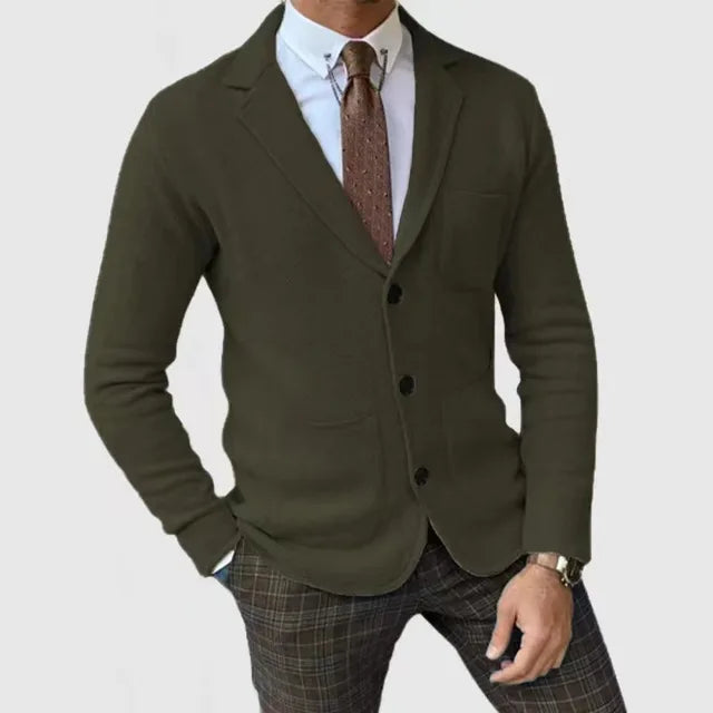SVEA | Casual Slim Blazer für Herren mit Taschen
