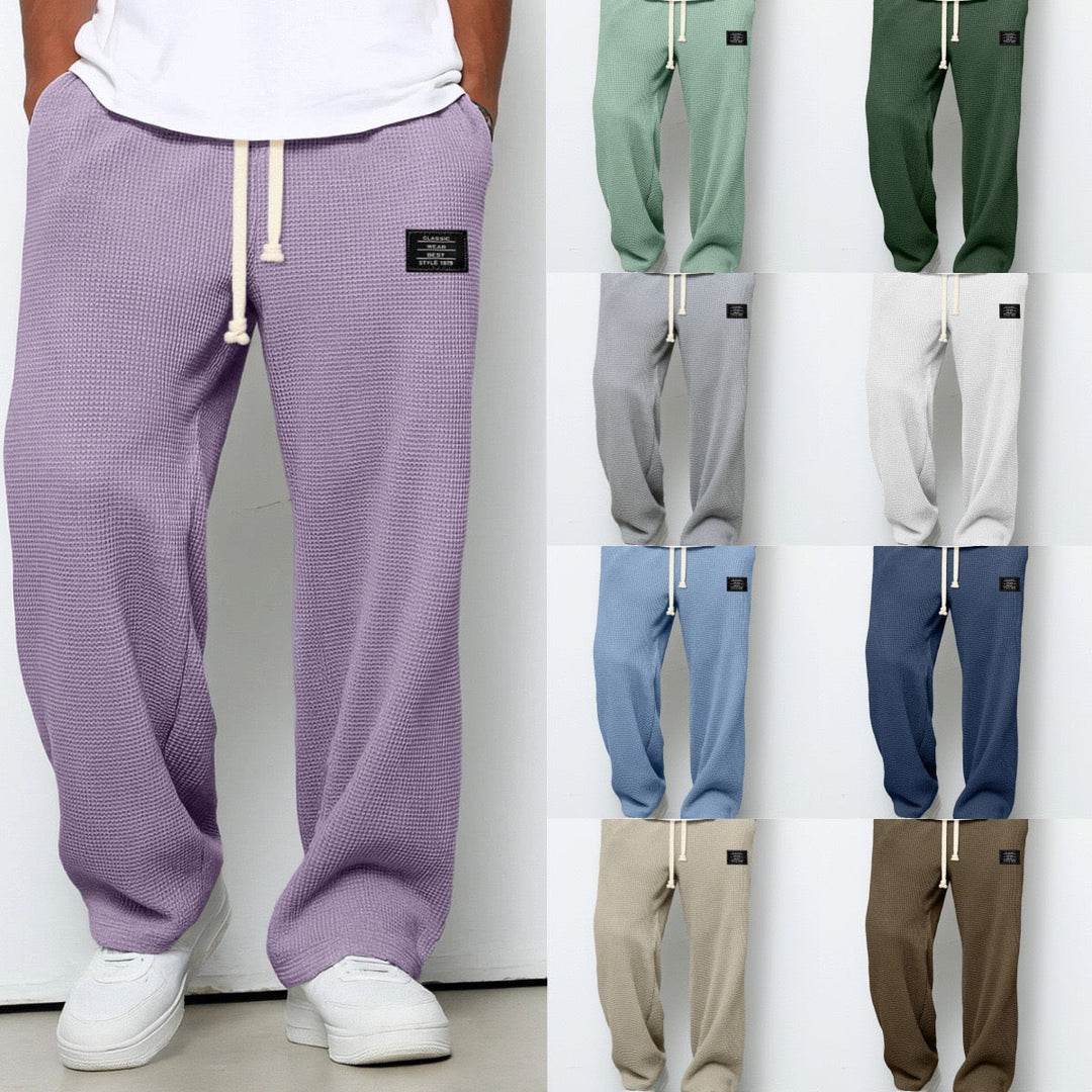 SVEA | Lässige Herren-Freizeithose mit verstellbarem Bund (1 Kaufen, 1 GRATIS dazu)
