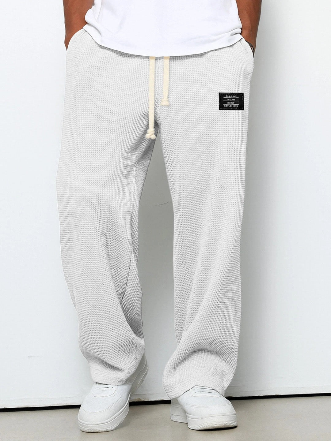 SVEA | Lässige Herren-Freizeithose mit verstellbarem Bund (1 Kaufen, 1 GRATIS dazu)
