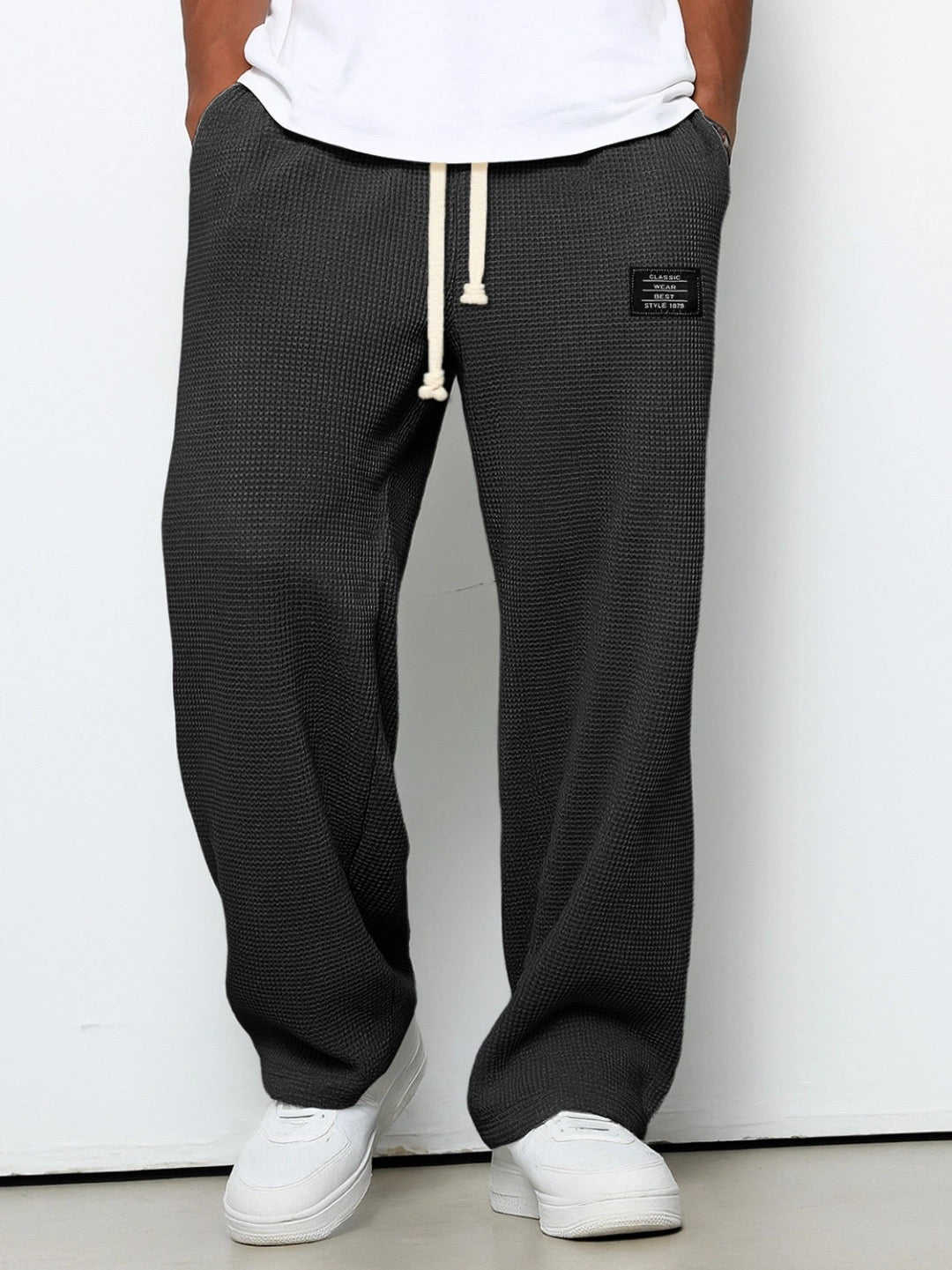 SVEA | Lässige Herren-Freizeithose mit verstellbarem Bund (1 Kaufen, 1 GRATIS dazu)