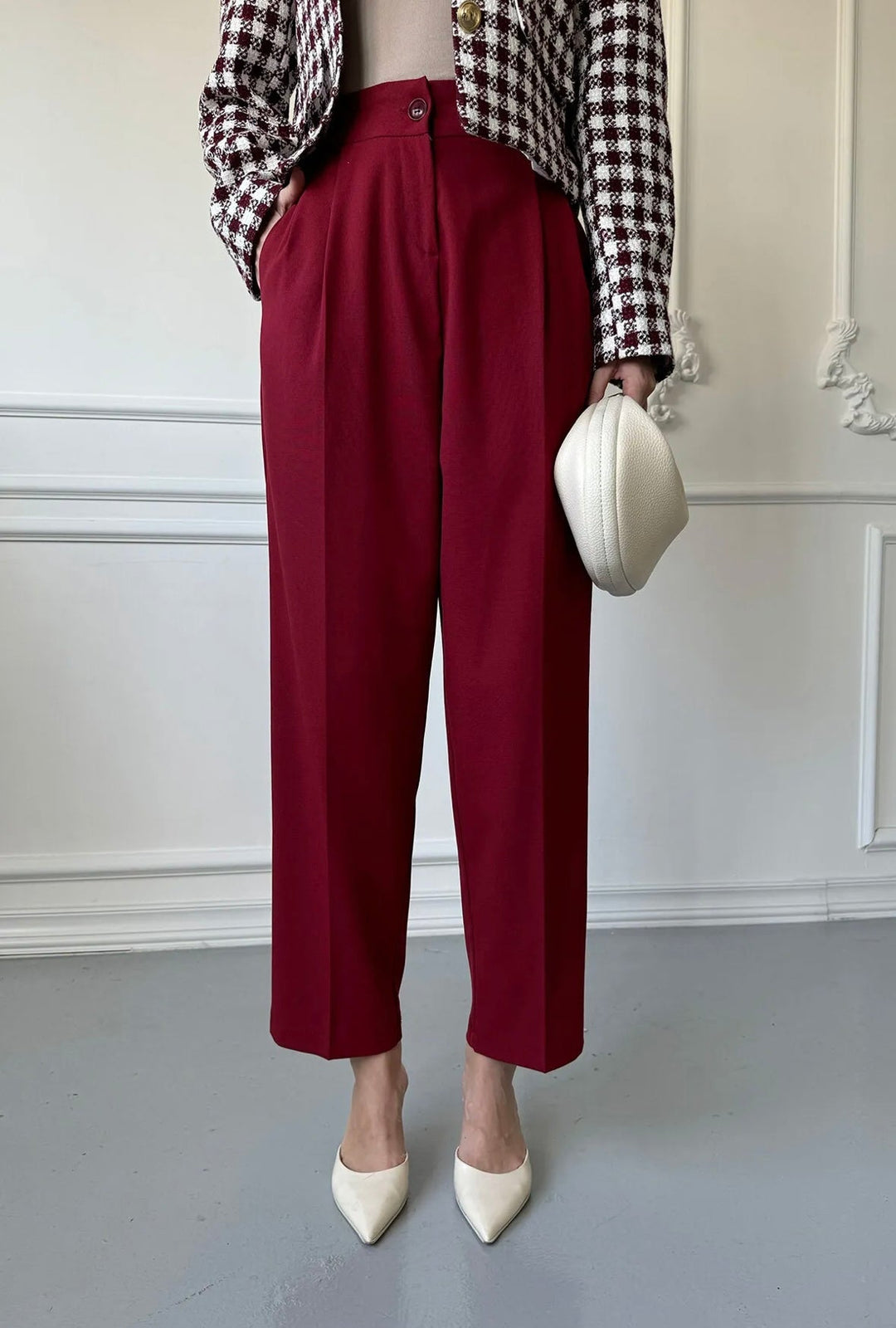 SVEA | VIELSEITIGE KLASSISCHE SLIM-FIT-ANZUGHOSE
