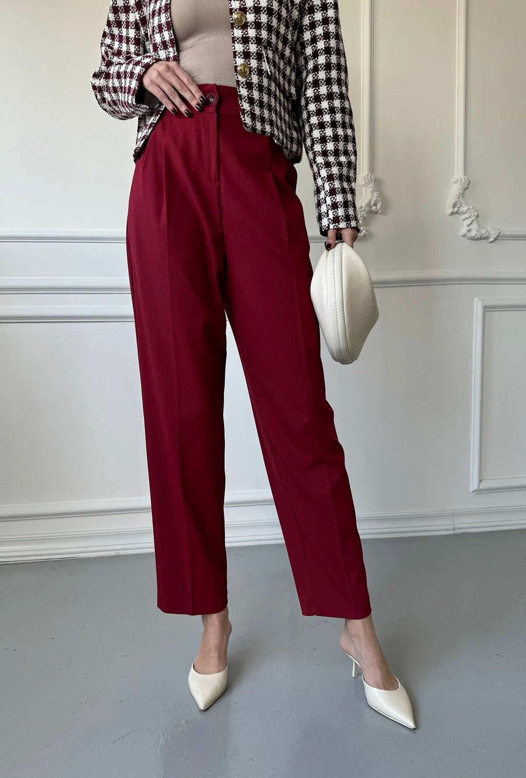 SVEA | VIELSEITIGE KLASSISCHE SLIM-FIT-ANZUGHOSE