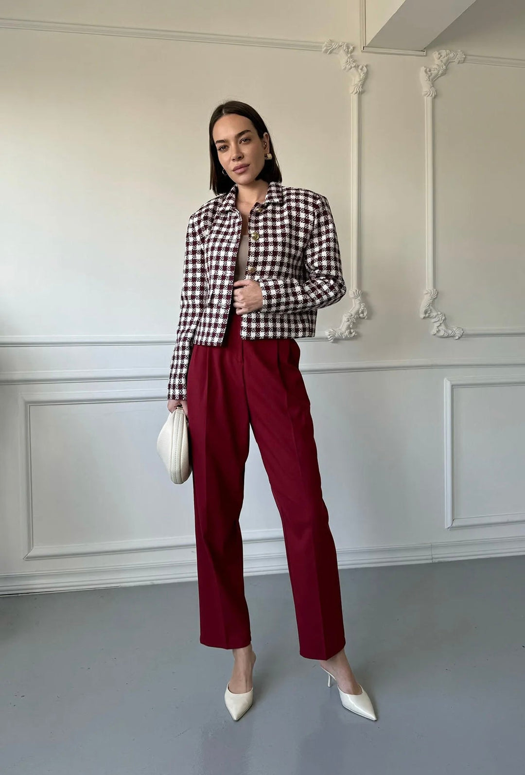 SVEA | VIELSEITIGE KLASSISCHE SLIM-FIT-ANZUGHOSE