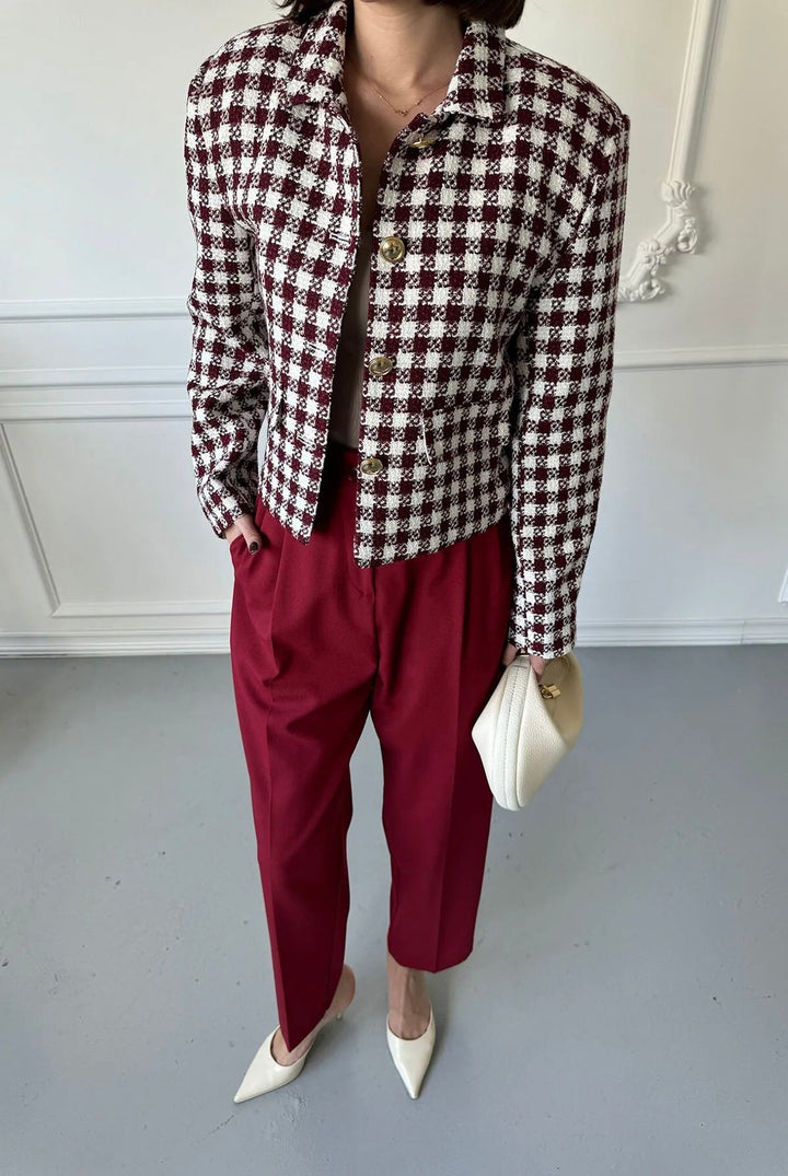 SVEA | VIELSEITIGE KLASSISCHE SLIM-FIT-ANZUGHOSE