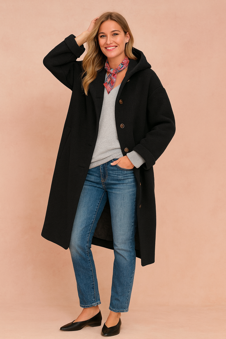 Jane | Sophie Laurent Hooded Coat