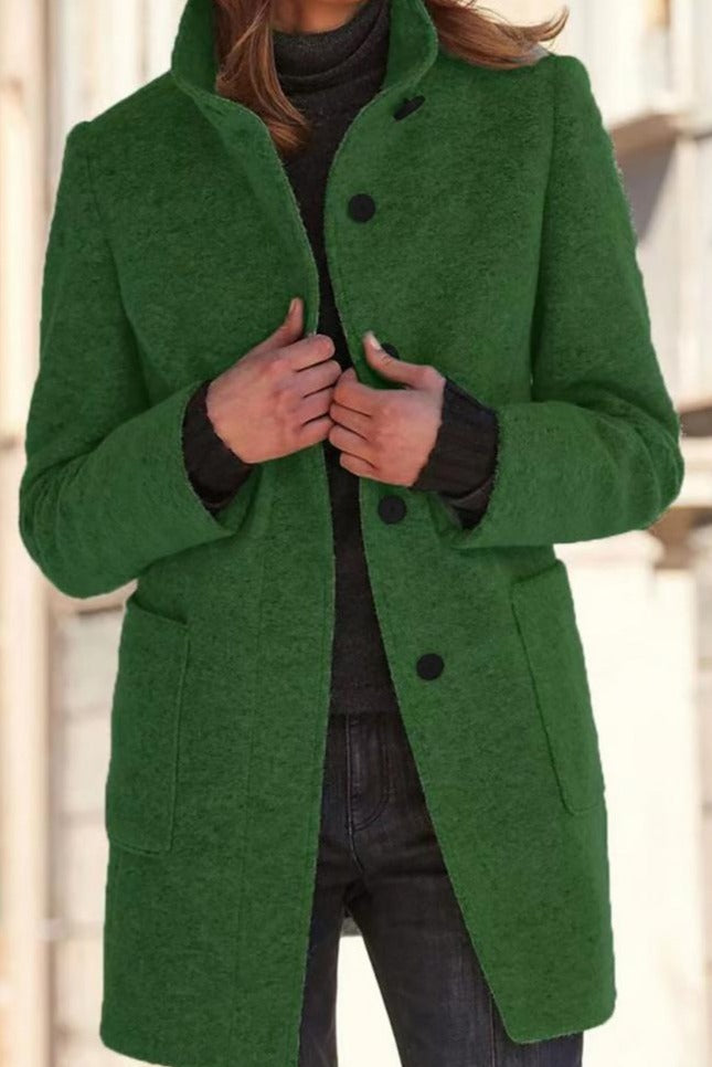 Jane | Elegant Wool-Blend Coat