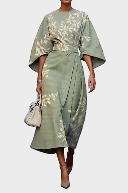 Maxine - Elegant Floral Dress