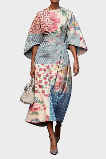 Maxine - Elegant Floral Dress