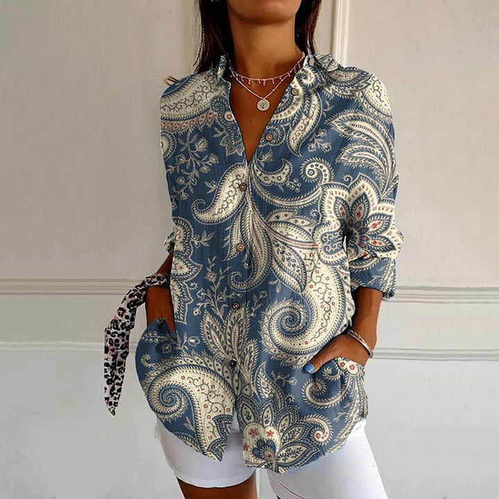 SVEA | Vintage Blumenbluse