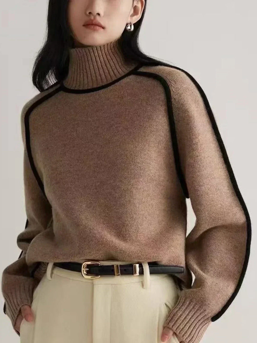 Jane | Elegant Cashmere Turtleneck Sweater