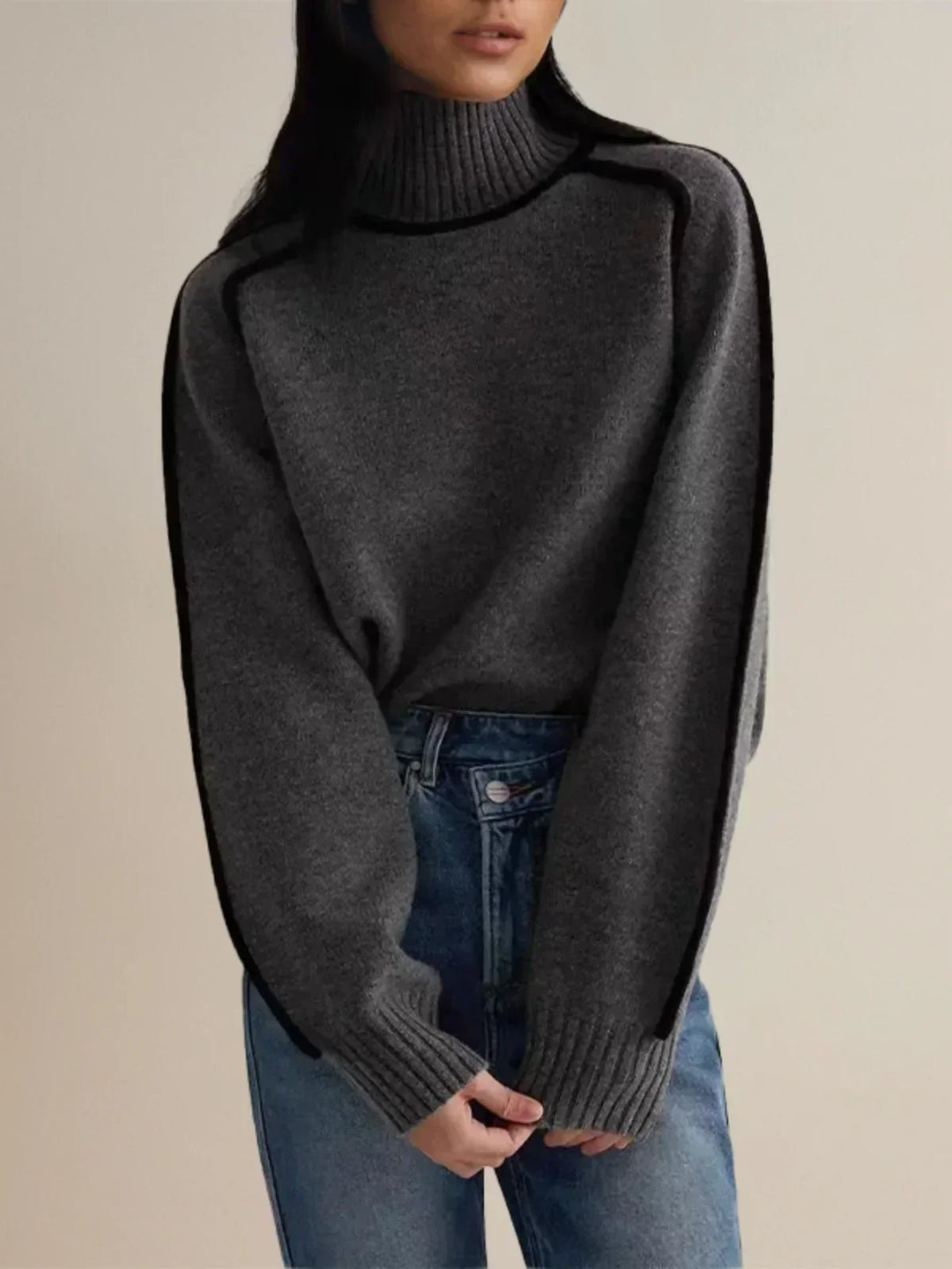 Jane | Elegant Cashmere Turtleneck Sweater