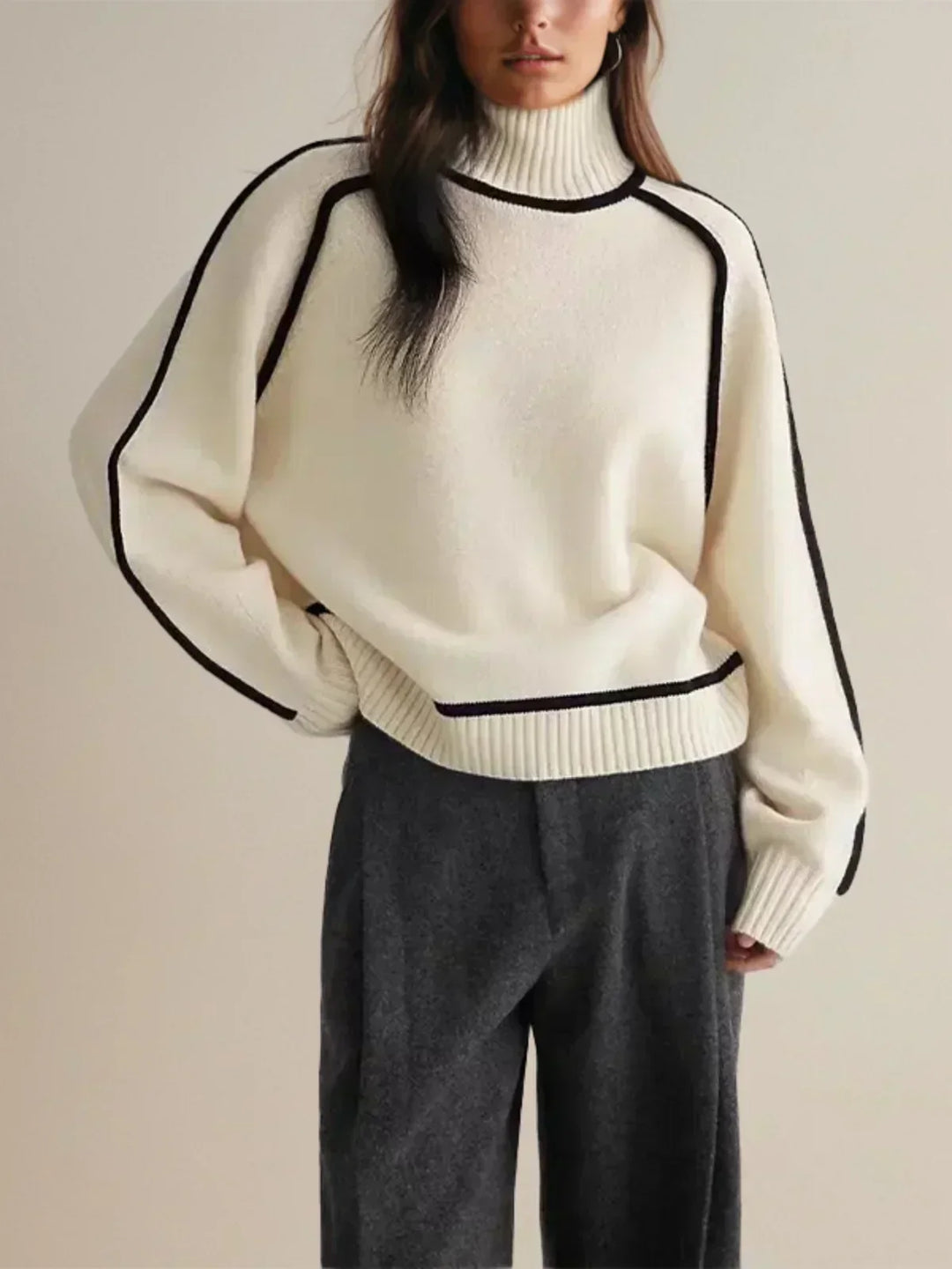 Jane | Elegant Cashmere Turtleneck Sweater