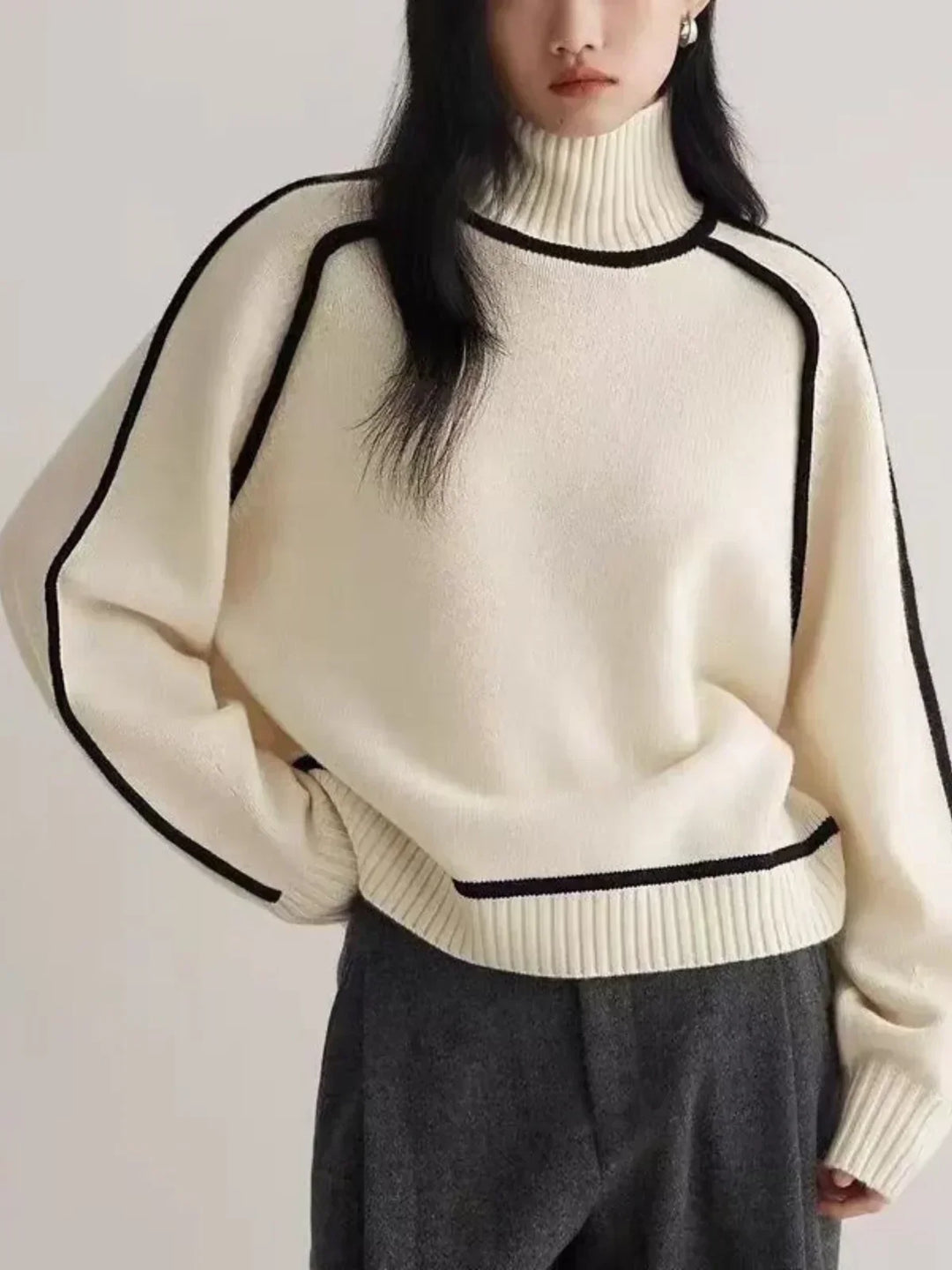 Jane | Elegant Cashmere Turtleneck Sweater