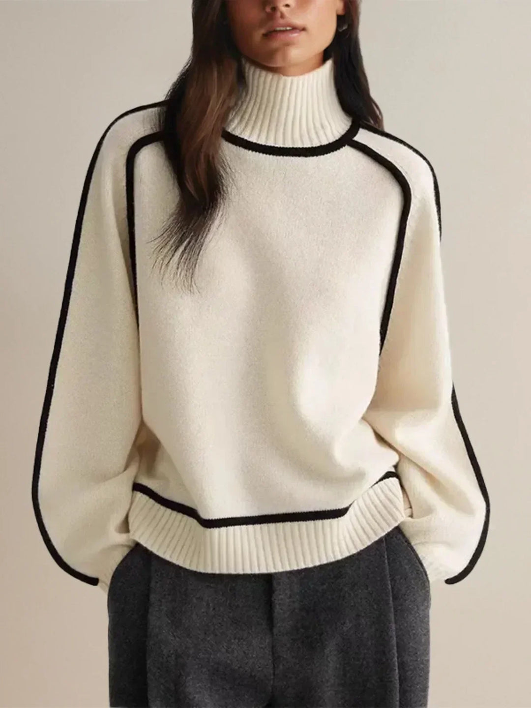 Jane | Elegant Cashmere Turtleneck Sweater