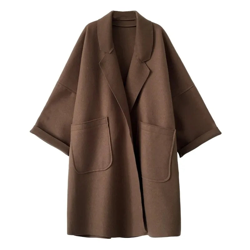 Jane | Valeria Montague Wool-Blend Trench Coat