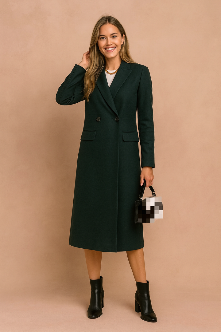 Jane | Élodie Beaumont Double-Breasted Coat