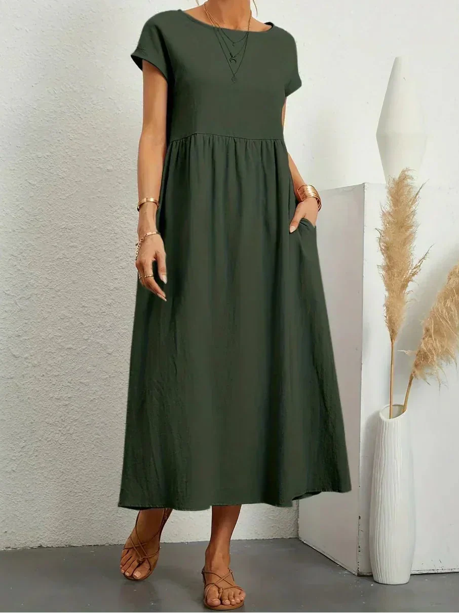 SVEA | Entspanntes & Stylishes Midikleid